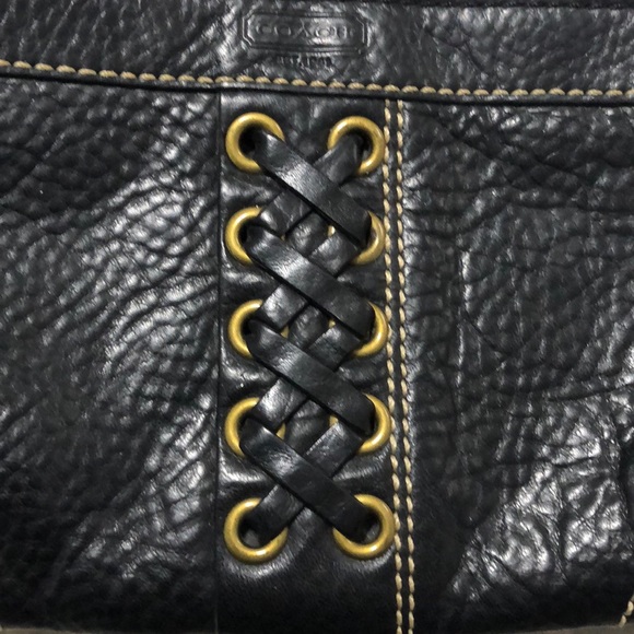 Coach wristlet black leather - Picture 3 of 6